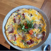 BBQ Pork Omelette