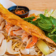 Classic Chicken &amp; Prawn Pancake