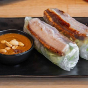 Crackling Roasted Pork Rice Paper Roll (2 Pcs)