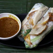 Roasted Duck Rice Paper Roll (2 Pcs)