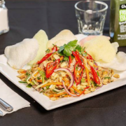 Sliced Rare Beef Salad in Lime Juice