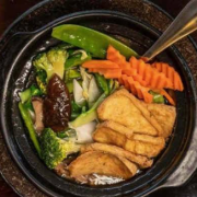 Veges &amp; Tofu Hot Plate